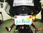 BMW S1000RR LED Fender Eliminator Kit with Tucked Tag Mount